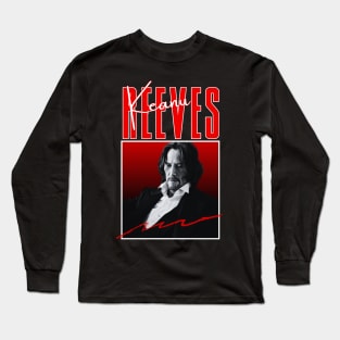 Keanu reeves///original retro Long Sleeve T-Shirt